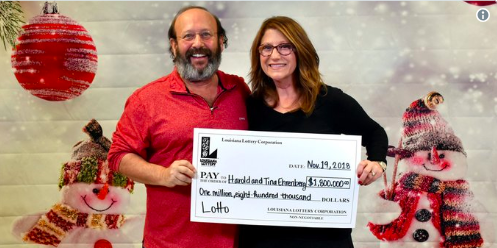 Couple Finds $1.8 Million Lottery Ticket While Cleaning House Before Thanksgiving